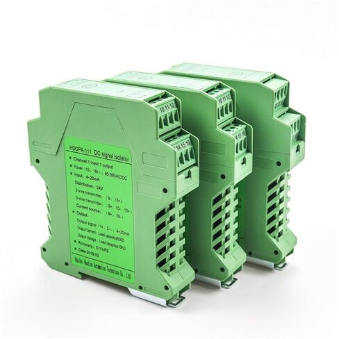 12-28VDC Power 4 20Ma Analog Converter to 0 10V Input Signal Splitter Dc Signal Converter 0 10V 4 to 20Ma Signal Isolator(2 in 4 Out,0-10VDC,Input 0-20MaDC) in Kuwait