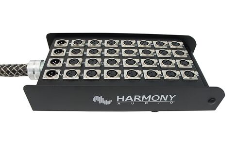 صندوق كابل Harmony Audio HA-SB32150 Pro Stage XLR Snake 32 قناة - 150 قدم (28 إرسال، 4 إرجاع) in Saudi Arabia