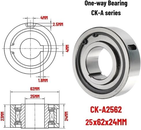 1PCS CK-A2562 25X62X24MM Bearing in Kuwait