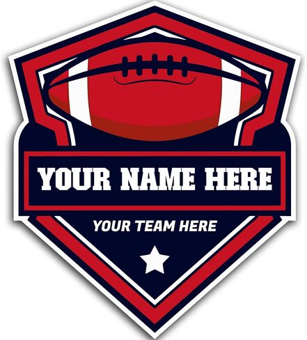 Magnet Me Up Personalized Softball Magnetic Decal – 5 Inches, Custom Sports Die-Cut Bumper Magnet Gift for Players, Teams & Fans – Weatherproof, UV-Printed, Add Team Name– Made in USA in Kuwait