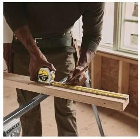 STANLEY PowerLock Tape Measure, Heavy-Duty, Engineer’s Scale with Metal Case, 12-Foot (33-272) in Kuwait