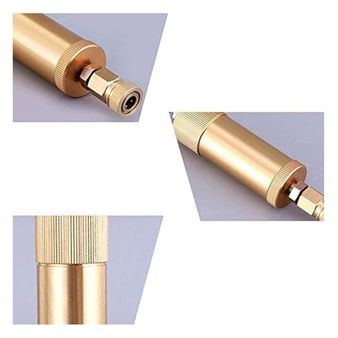 Air Filter Oil-Water Separator Portable Single Cylinder PCP Pump Hand Pump Air Compressor Quick Connector(Blue) in Kuwait