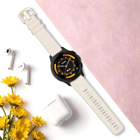 سوار سيليكون 22 مم متوافق مع Venu 4 45 مم/Venu 3/Venu 2، حزام بديل رياضي ناعم مقاوم للماء لـ Vivoactive 4/Forerunner 265/255/745 للرجال والنساء in Kuwait