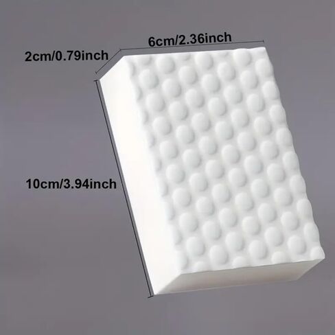 10PCS Thickened Magic Sponge – Multi-Purpose Cleaning Tool for Kitchen, Bathroom, Glass & Metal Surfaces in Kuwait