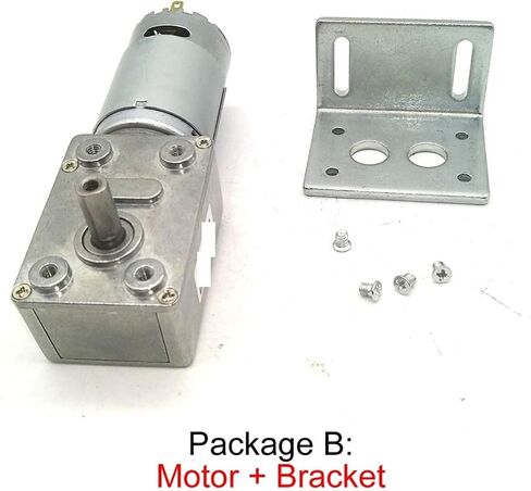 تيار مستمر 12 فولت المخفض كاتب الإلكترونية 12 فولت علبة التروس الدودية محرك القفل الذاتي JGY-395 حزمة B 24 فولت 29 دورة في الدقيقة in Kuwait
