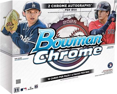 2025 Bowman Chrome Baseball Hobby Box in Kuwait