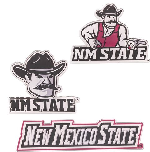 Desert Cactus New Mexico State University Acrylic Magnet 3 Pack NMSU Aggies Decorative Design Officially Licensed (Magnet Set A) in Kuwait