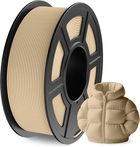 PLA 3D Printer Filament, Wood, 1.75mm, 250g | Dimensional Accuracy +/- 0.02mm, Fit Most FDM Printer in Kuwait