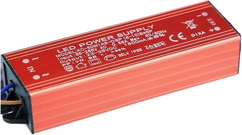 أدى محرك التيار الكهربائي للماء 30w40w50w60 واط محول ضوء الشارع الكاشف الجدار غسالة الصابورة الحالية المستمرة (XC 50W1A2 OSP الإخراج 23 42V1.2A) in Kuwait