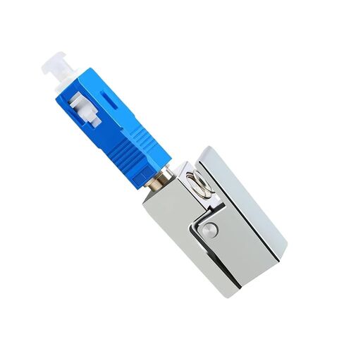 SC Square Bare Fiber Optic Adapter Connector | 2PCS in Kuwait