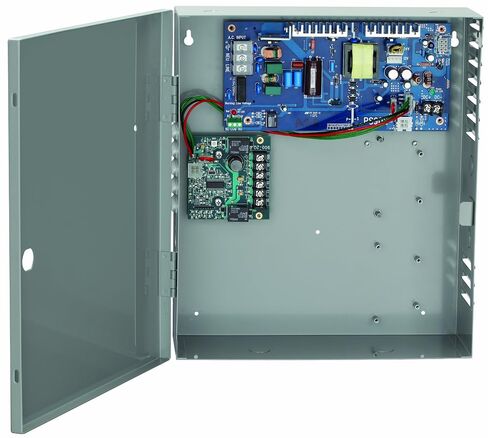 SCHLAGE - PS902-4RFA Schlage Electronics PS902 مصدر طاقة 2 أمبير فئة 2 مع لوحة إخراج 4 مرحل ولوحة واجهة إنذار للحريق، خرج 12/24VDC، 120/240VAC عند إدخال 50/60 هرتز in Kuwait