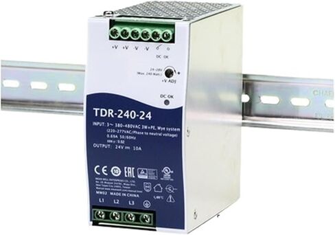 TDR-240-24 24/48 240 واط مصدر طاقة دليل صناعي رفيع للغاية (Tdr-240-48-240w) in Kuwait