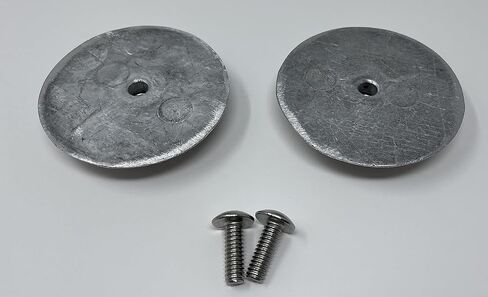 Trim Tab R3 أنود من سبائك الألومنيوم بقطر 3-3/4 بوصة - الكمية 2 in Kuwait