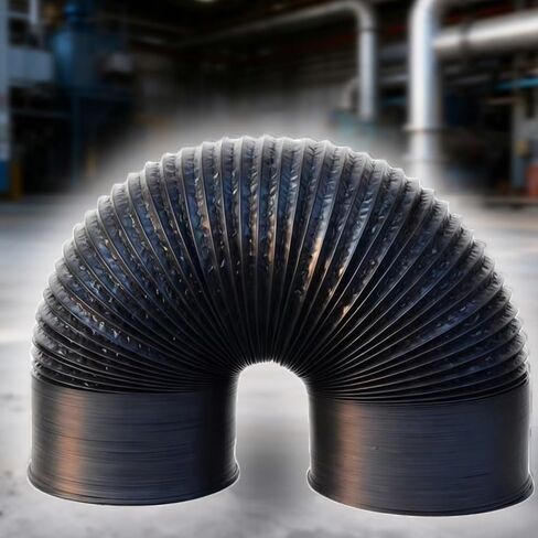 خرطوم مجاري الهواء المرن مقاس 7 بوصات، خرطوم عادم، خرطوم من رقائق الألومنيوم PVC لتهوية HVAC، أنظمة مروحة مجاري الهواء (L 10m (32ft)، D 35cm (13.7")) in Kuwait