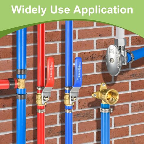 10 عبوات محول ذكر Pex 1/2 بوصة من ORIANSE، 1/2 بوصة PEX إلى 1/2 بوصة NPT، تركيبات Pex 1/2 بوصة بدون نحاس رصاص، منفذ كامل، شهادة NSF/ANSI 61 NSF 372، معتمدة من ASTM F1807 in Kuwait