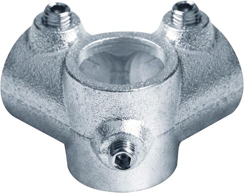 4 PCS Structural Pipe Railing Fitting, 90 Degree Side Outlet Tee Fits 1" Schedule 40 Galvanized Pipe in Kuwait