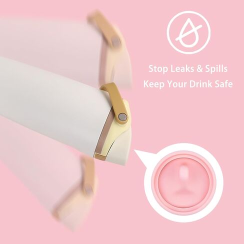 5 قطع سدادة بديلة متوافقة مع Owala FreeSip 24oz 32oz، حشية غطاء علوي لزجاجة المياه لـ Owala 16/19/24/32/40oz غطاء زجاجة سدادة الفم جزء من ملحقات قابس السيليكون خالية من BPA in Kuwait