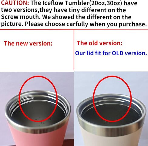Replacement 30oz and 20oz Leak Proof Tumbler Lid With Straw - Fit For Stanley OLD VERSION Iceflow Flip 30oz, 20oz Tumbler (Grey, 20oz and 30oz) in Kuwait