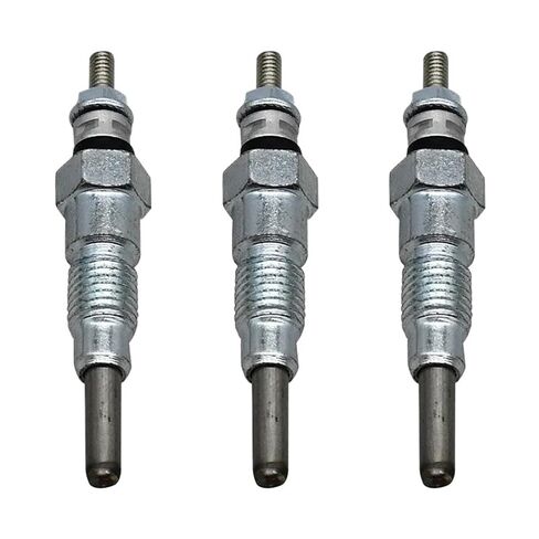 15951-65510 1595165510 15951-65512 1595165512 3 قطعة شمعات التوهج متوافقة مع المحرك D1102 D1302 D1402 D1402-DI D650 in Kuwait