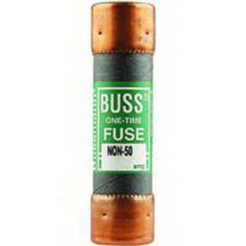 Bussmann NON-50 50 Amp One-Time Cartridge Fuse Non-Current Limiting Class K5, 250V UL Listed by Bussmann in Kuwait