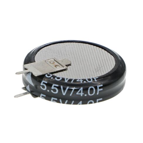 3 Pieces 5.5V 1.0F 19x23mm V Type Pins Button Ultracapacitor Super Capacitor 5.5 Volt 1.0 Farad in Saudi Arabia
