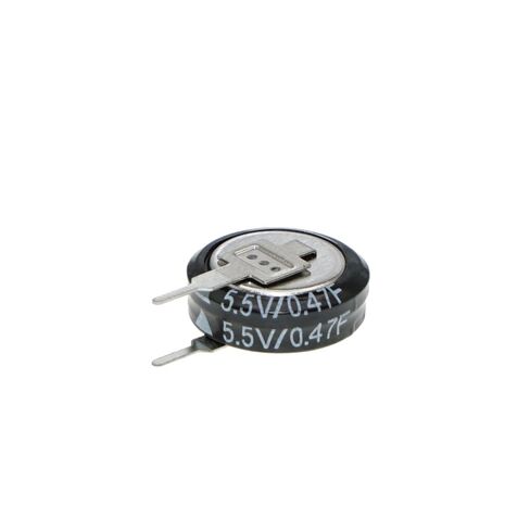 3 Pieces 5.5V 1.0F 19x23mm V Type Pins Button Ultracapacitor Super Capacitor 5.5 Volt 1.0 Farad in Saudi Arabia
