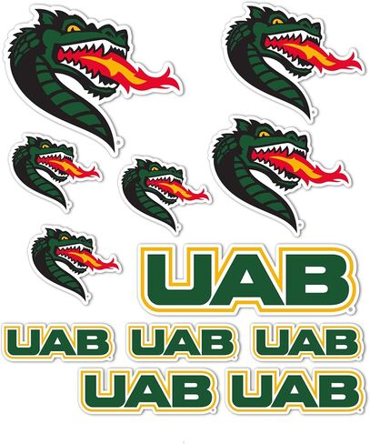 صبار الصحراء جامعة ألاباما في برمنغهام ملصق بليزرز UAB شارات الفينيل زجاجة مياه الكمبيوتر المحمول ورقة قصاصات السيارة T1 (النوع 1-2) in Kuwait