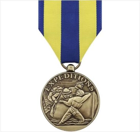 Genuine U.S. Full Size Medal: Navy Expeditionary (Medals-Military Ribbons and Badges) in Kuwait