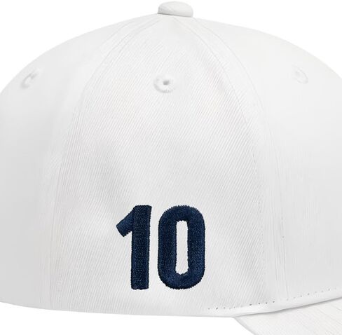 Icon Sports Compatible with Argentine Football Association Lionel Messi Cap - Unisex Adult - White w/Color Logo in Kuwait