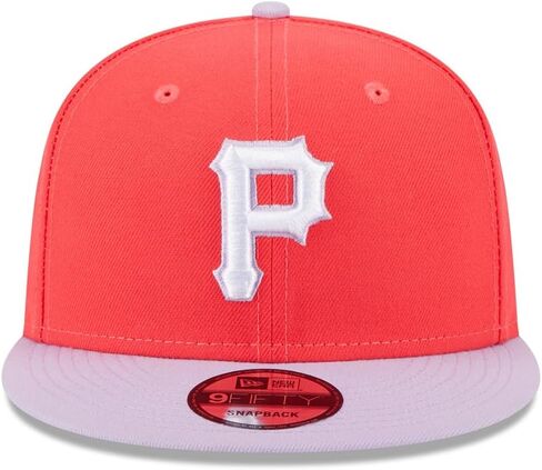 عصر جديد بيتسبرغ بايرتس 9FIFTY 2Tone Color Pack Snapback Cap، قبعة قابلة للتعديل in Kuwait
