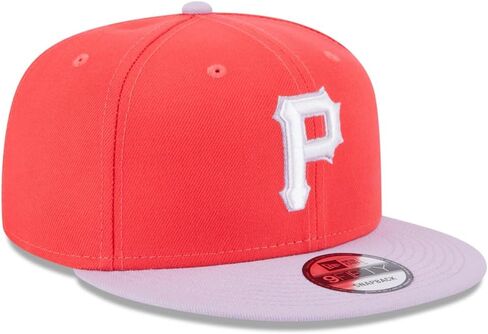 عصر جديد بيتسبرغ بايرتس 9FIFTY 2Tone Color Pack Snapback Cap، قبعة قابلة للتعديل in Kuwait