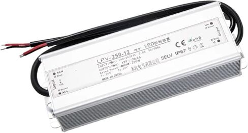 LPV-Series IP67 مقاوم للماء تحويل التيار الكهربائي 180-263VAC AC إلى DC 250W 12V 24V 36V 48VDC (36v-250w) in Kuwait