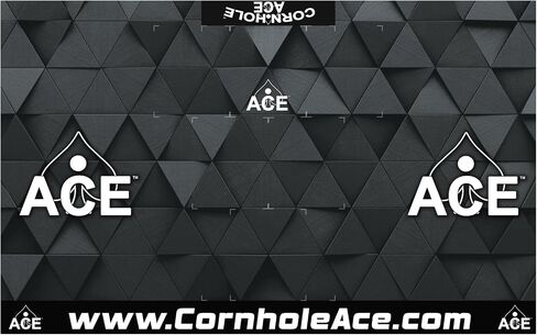 CornholeAce ACE Cornhole Pitch Pad Set - Includes 2 Cornhole Mats in Kuwait