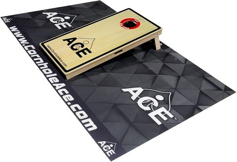 CornholeAce ACE Cornhole Pitch Pad Set - Includes 2 Cornhole Mats in Kuwait