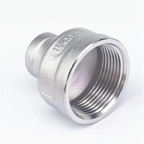 1/2 "إلى 1-1/4" أنثى الموضوع 304 الفولاذ المقاوم للصدأ متحدة المركز المخفض موصل وصلة أنابيب زيت الهواء الماء in Kuwait