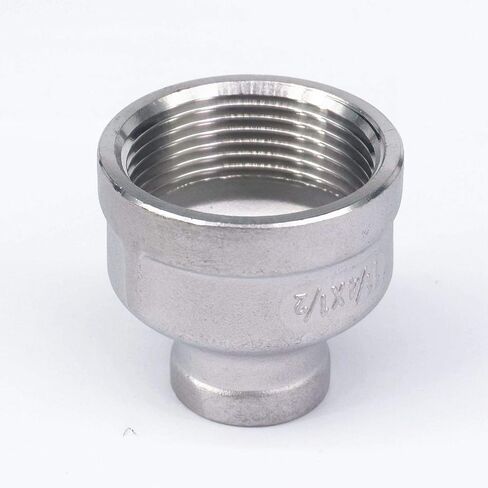 1/2 "إلى 1-1/4" أنثى الموضوع 304 الفولاذ المقاوم للصدأ متحدة المركز المخفض موصل وصلة أنابيب زيت الهواء الماء in Kuwait