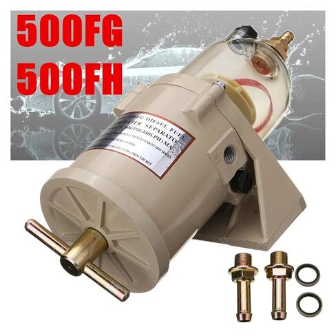500FG 500FH Engine Filter Fuel Oil Water Separator with Filter Element 2010PM Heating Pipe 12V/24V Heater 2021 in Kuwait