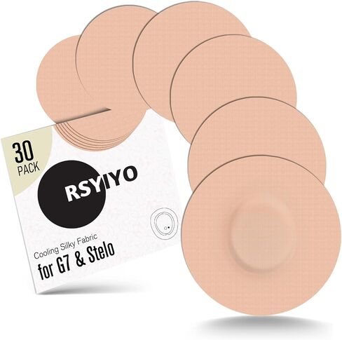 أغطية مستشعر Freestyle لـ Libre 3، 30 حزمة من أغطية مستشعر Libre 3 Plus المقاومة للماء، شريط CGM مرن، رقعة تغطية كاملة سهلة التقشير، لا تسبب الحساسية، خالية من اللاتكس، إقامة طويلة لمدة 15 يومًا، بيج in Kuwait
