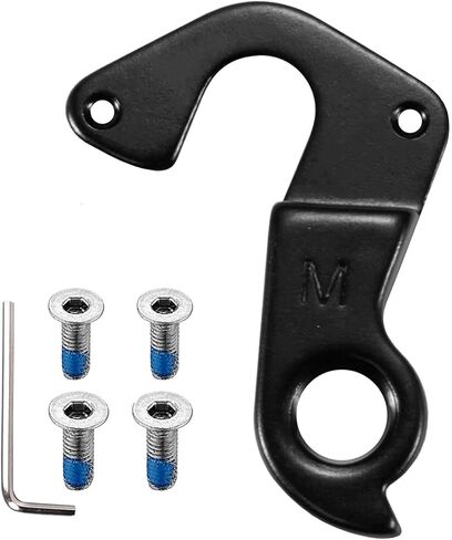 استبدال Derailleur Hanger KP284 لمحفز Cannondale، Trail، Foray، Rush، التحول السلس والملاءمة الآمنة لدراجات MTB ودراجات الطرق، مسامير 8 مم و10 مم in Kuwait