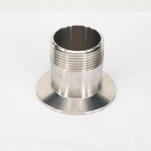 1 "ذكر x الطويق O/D 50.5 مللي متر ثلاثي المشبك 1.5" 304 وصلة تركيب أنابيب الفولاذ المقاوم للصدأ in Kuwait