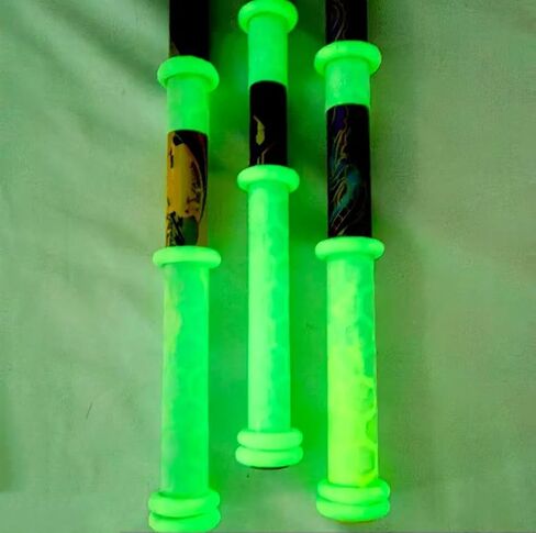 Honeycomb Pattern Heat Shrink Insulation Tubing for Fishing Rod Grip Wrap and Sports Equipment Handles,Luminous Tubing Glow in The Dark, 40 Inch Length, 2:1 Shrink Ratio, 8 Size (1, 1M-15MM) in Kuwait