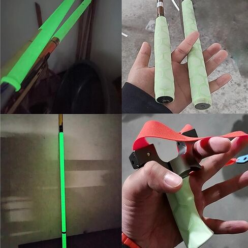 Honeycomb Pattern Heat Shrink Insulation Tubing for Fishing Rod Grip Wrap and Sports Equipment Handles,Luminous Tubing Glow in The Dark, 40 Inch Length, 2:1 Shrink Ratio, 8 Size (1, 1M-15MM) in Kuwait