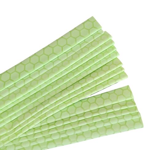 Honeycomb Pattern Heat Shrink Insulation Tubing for Fishing Rod Grip Wrap and Sports Equipment Handles,Luminous Tubing Glow in The Dark, 40 Inch Length, 2:1 Shrink Ratio, 8 Size (1, 1M-15MM) in Kuwait
