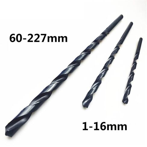 1.0mm-16mm M2 Black Long Twist Drill Bits(Size:2.5x95mm 10pc) in Kuwait
