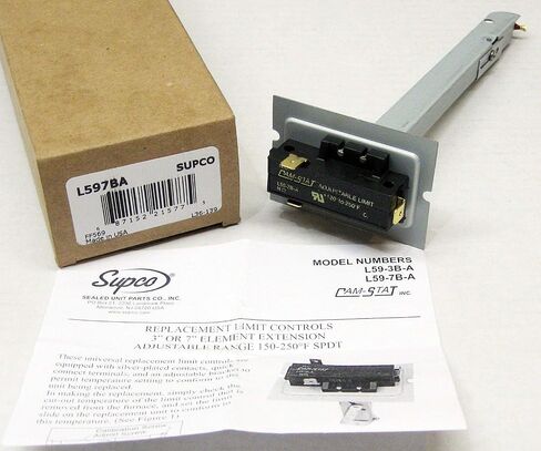 Cam-Stat Supco L597BA Furnace Fan Limit Control Switch (FF569) in Kuwait