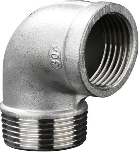 1/2"1/4"3/8"3/4"1"2"Female x Male Street Elbow Threaded Pipe Fitting Stainless Steel 304(1") in Kuwait