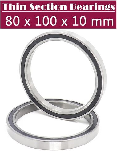 6816 2RS Bearing 80 * 100 10 mm in Kuwait
