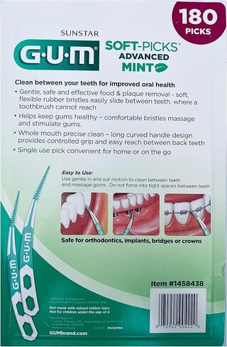 GUM SOFT PICKS MINT 180 PICKS in Kuwait