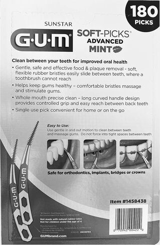 GUM SOFT PICKS MINT 180 PICKS in Kuwait