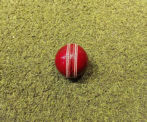 Yoogi Four Piece Leather Cricket Ball Adult Size (Pack of 2) (Test LITE, Pack of 2) in Kuwait